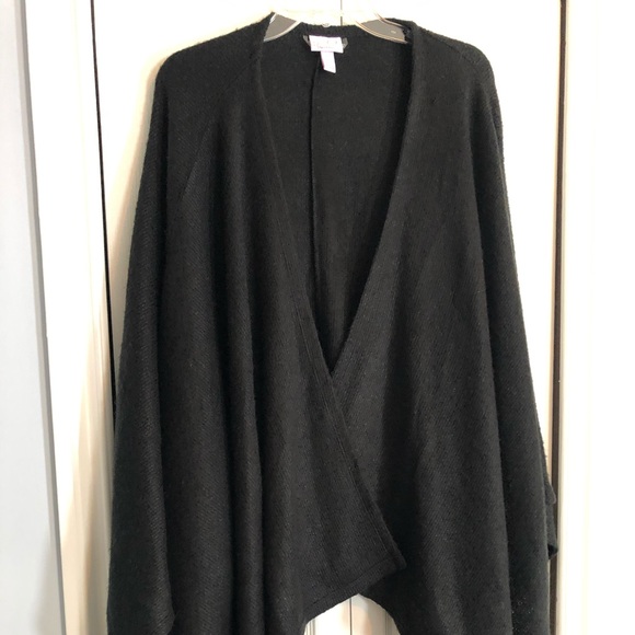 Isabel soft black shawl wrap women’s one size - Picture 1 of 4